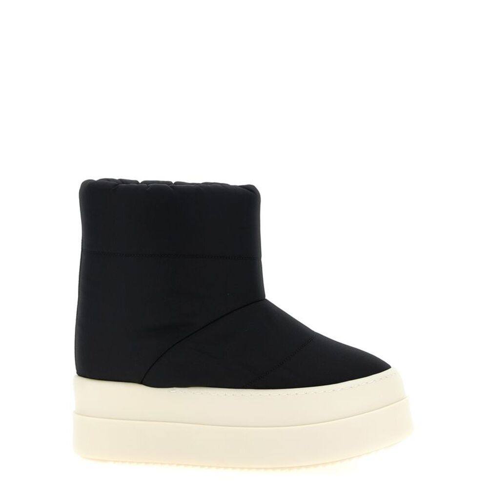 DRKSHDW Bicolor Nylon Ankle Women's Boots
